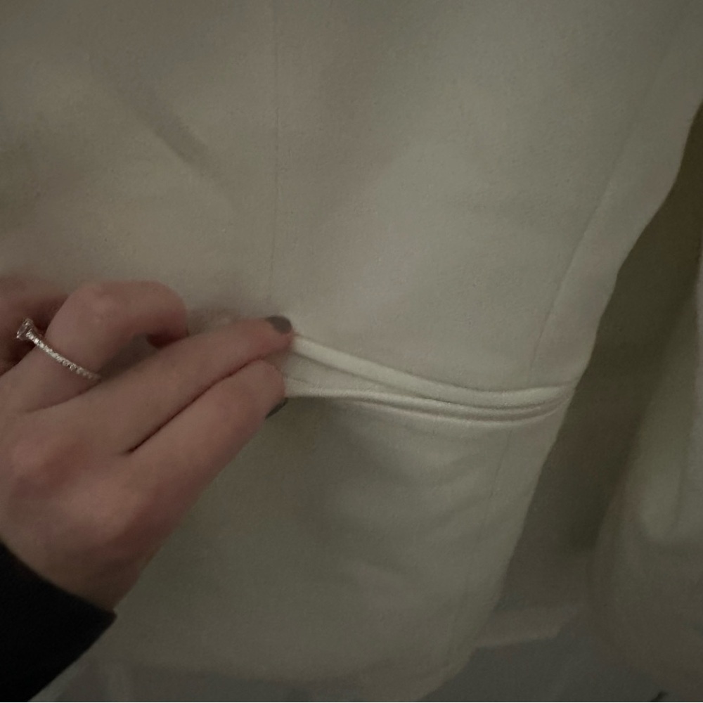 White Blazer Jacket - Picture 3 of 9